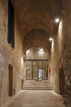 Rocca Paolina, corridor of the interior