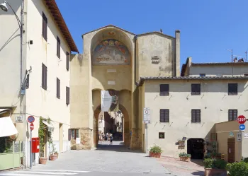 Prato Gate, west elevation