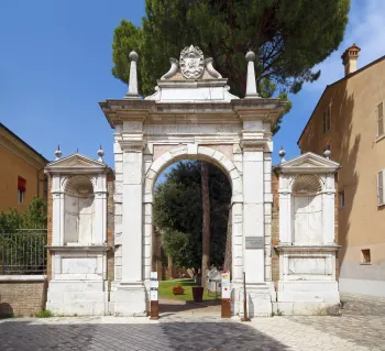 Basilica of San Vitale, gate to the compound
