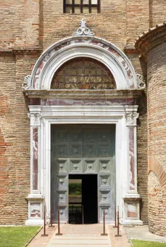 Basilica of San Vitale, main portal