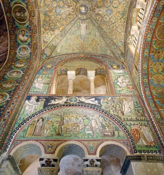 Basilica of San Vitale, mosaics of the choir