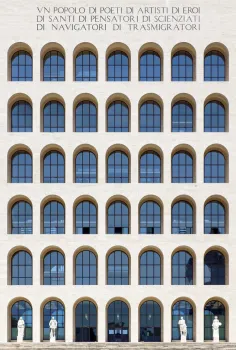 Palace of Italian Civilisation, facade detail