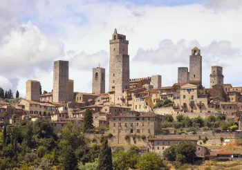 Tower houses of the old town of San Gimignano