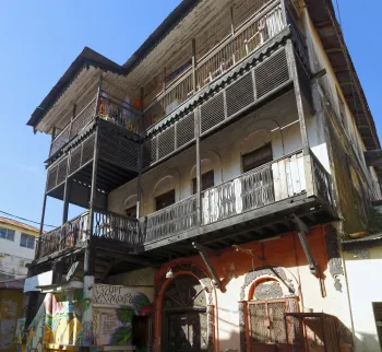 House on Ndia Kuu Road, southwest elevation
