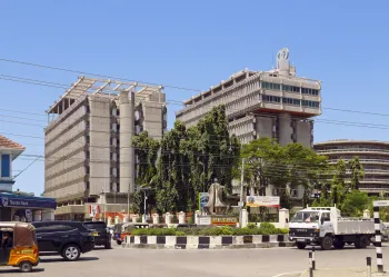 Mombasa Trade Centre (Ambalal House), northwest elevation