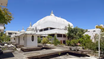 Shree Hindu Union of Mombasa Complex, Hindu Temple Centre, northwest elevation