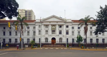 Nairobi City Hall, southeast elevation