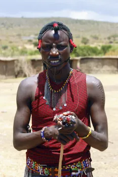 Maasai man