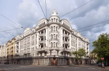 Corner House, east elevation
