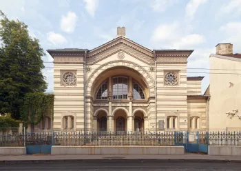 Choral Synagogue, main facade (northeast elevation)