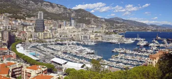 Port Hercules, view from Monaco City
