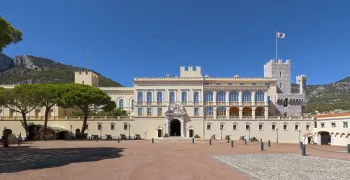 Prince's Palace of Monaco, main facade facing Palace's Square