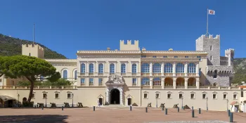 Prince's Palace of Monaco, main facade (southeast elevation)
