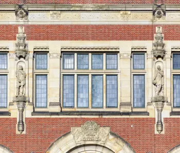 Peace Palace, facade detail