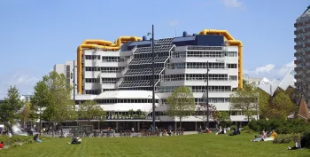 Rotterdam Central Library, west elevation