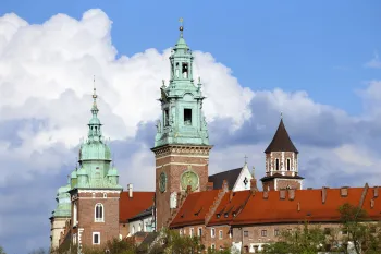 Wawel Royal Castle, Cathedral, Sigismund Tower, Clock Tower and Silver Bell Tower