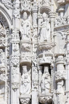 Monastery of the Hieronymites, Church of Saint Mary, South Portal detail