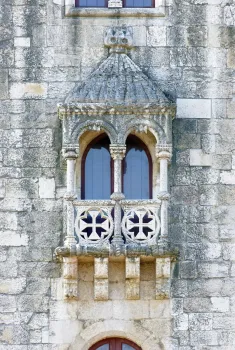 Tower of Belem, balcony of the north elevation