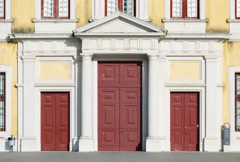 Royal Building of Mafra, entrance portal