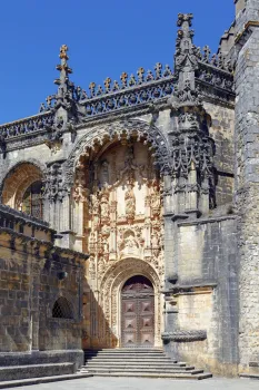 Convent of Christ, Manueline Church, south portal