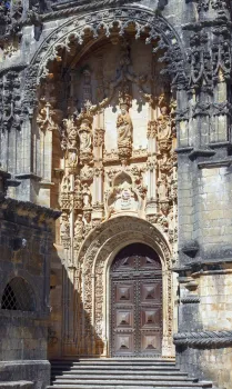 Convent of Christ, Manueline Church, south portal