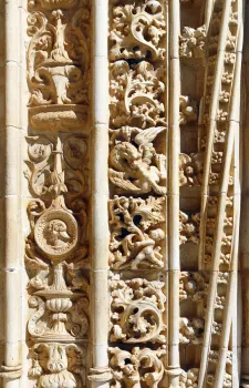 Convent of Christ, Manueline Church, south portal archivolts detail