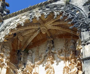 Convent of Christ, Manueline Church, south portal detail
