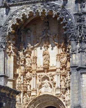 Convent of Christ, Manueline Church, south portal detail