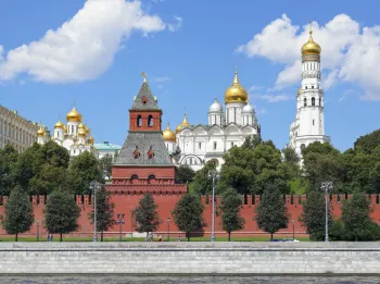Moscow Kremlin, Annunciation Cathedral, Secret Tower, Archangel Cathedral and Ivan the Great