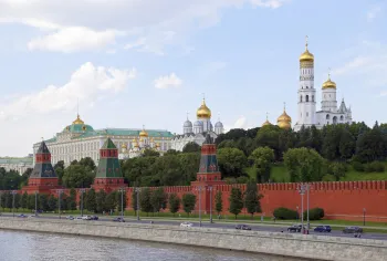 Moscow Kremlin, view from the Grand Moskva Bridge