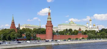 Moscow Kremlin, view from the Grand Stone Bridge