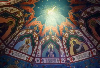 Saint Basil's Cathedral, chapel vault in the lower church