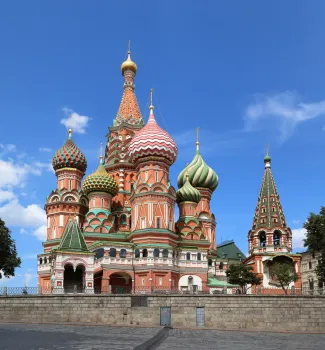 Saint Basil's Cathedral, south elevation
