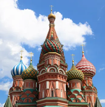 Saint Basil's Cathedral, west elevation