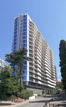 Gorka Residential Complex, southwest elevation