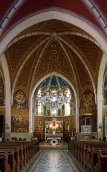 Church Saint Martin, interior