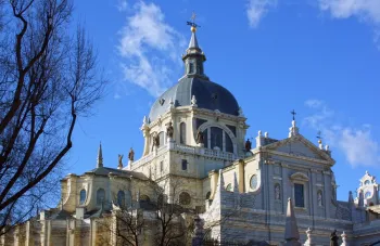 Almudena Cathedral, east elevation