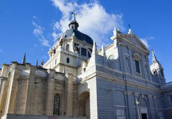 Almudena Cathedral, east elevation