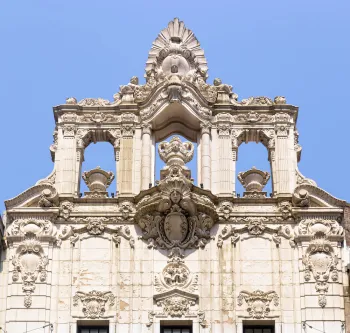 Boston Opera House, facade detail