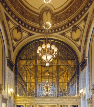 Boston Opera House, lobby, detail