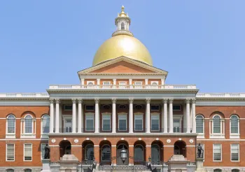 Massachusetts State House, facade detail