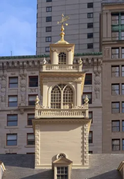 Old State House, tower (north elevation)
