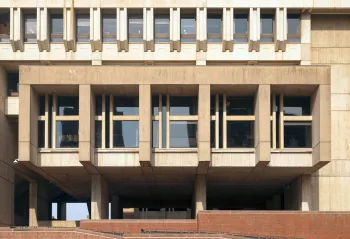 Boston City Hall, facade detail