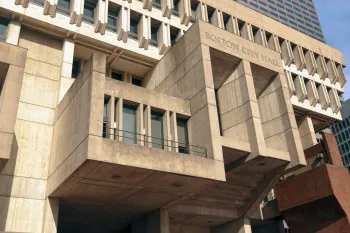 Boston City Hall, facade detail