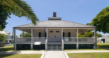 Key West Lighthouse, Keeper's Quarters Cottage, northwest elevation