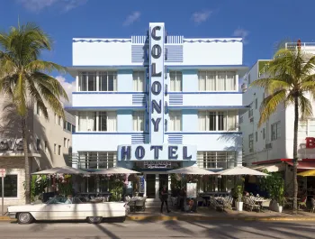 Colony Hotel, main facade