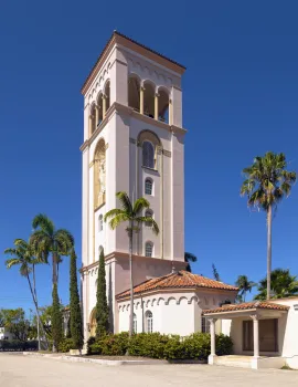 Saint Patrick Catholic Church, bell tower (southwest elevation)