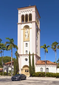 Saint Patrick Catholic Church, bell tower (west elevation)