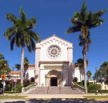Saint Patrick Catholic Church, west elevation