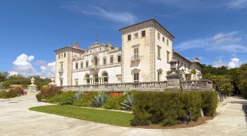 Villa Vizcaya, east elevation